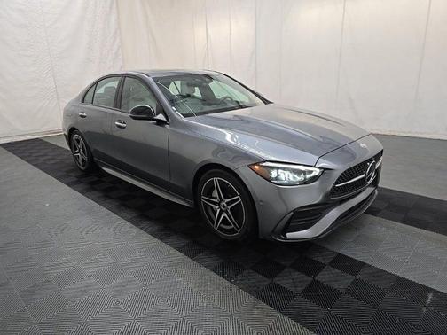 Gray 2023 Mercedes-Benz C-Class C 300 4MATIC