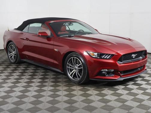 Ruby Red Metallic 2017 Ford Mustang GT Premium