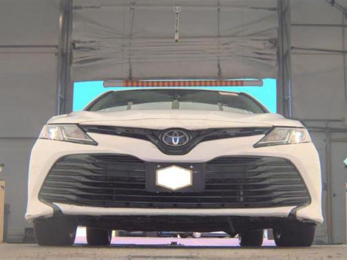 Super White 2019 Toyota Camry LE