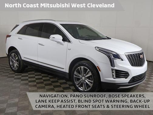 Crystal White Tricoat 2024 Cadillac XT5 Premium Luxury