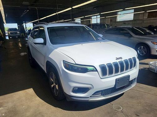 Bright White Clearcoat 2019 Jeep Cherokee Limited