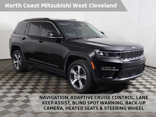 Diamond Black Crystal Pearlcoat 2023 Jeep Grand Cherokee Limited