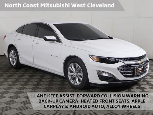 Summit White 2023 Chevrolet Malibu FWD 1LT