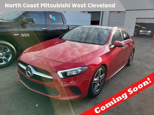 Red 2020 Mercedes-Benz A-Class 4MATIC