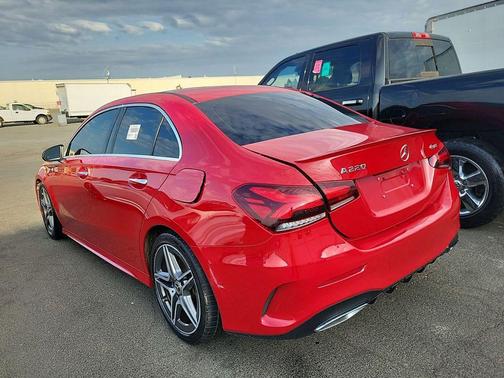 Red 2020 Mercedes-Benz A-Class 4MATIC