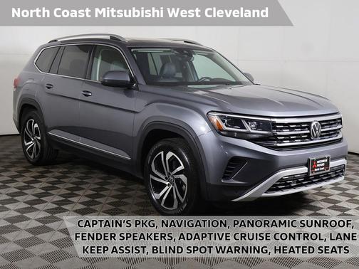 Platinum Gray Metallic 2023 Volkswagen Atlas 3.6L SEL