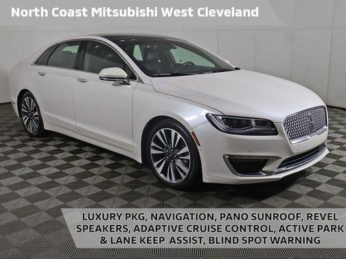 White Platinum Clearcoat Metallic 2019 Lincoln MKZ Reserve II