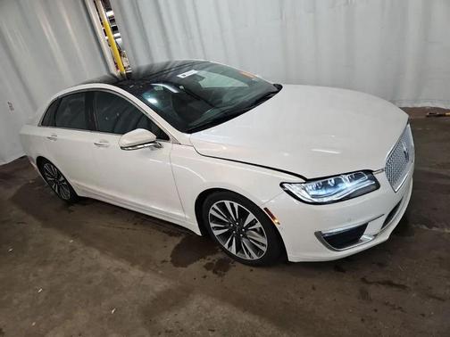 White Platinum Clearcoat Metallic 2019 Lincoln MKZ Reserve II