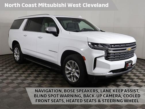 Summit White 2023 Chevrolet Suburban Premier