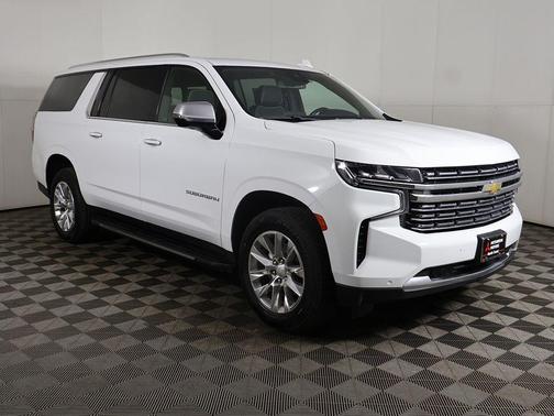 Summit White 2023 Chevrolet Suburban Premier