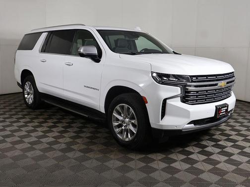 Summit White 2023 Chevrolet Suburban Premier