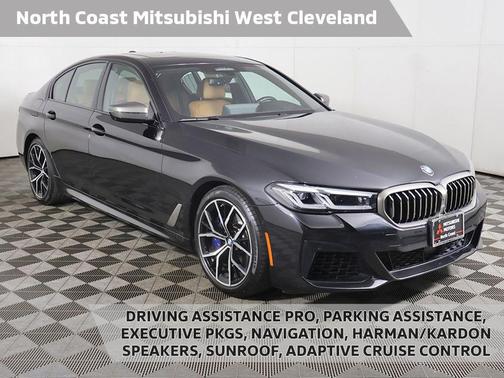Black Sapphire Metallic 2023 BMW M550 i Xdrive