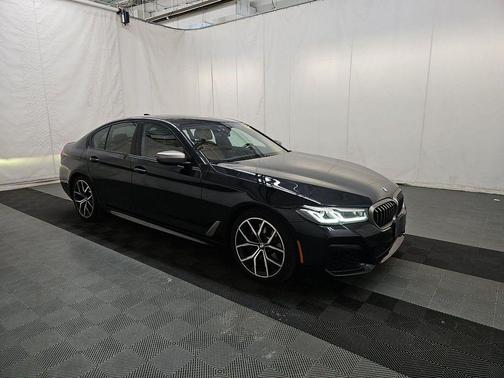 Black Sapphire Metallic 2023 BMW M550 i Xdrive
