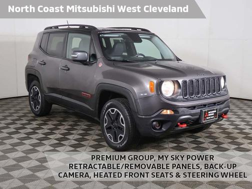 Granite Crystal Metallic Clearcoat 2017 Jeep Renegade Trailhawk