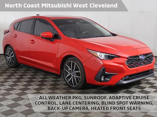 Pure Red 2024 Subaru Impreza Sport