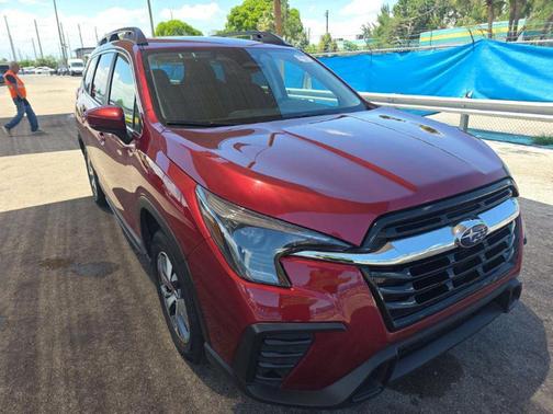 Crimson Red Pearl 2025 Subaru Ascent Premium 7-Passenger