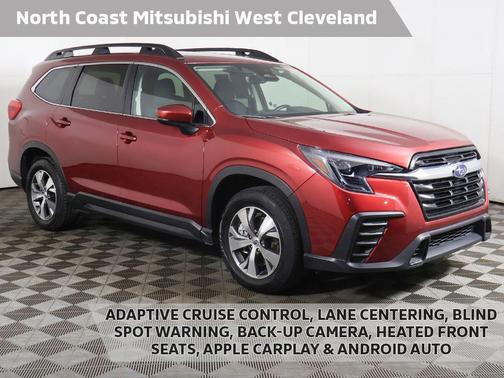 Crimson Red Pearl 2025 Subaru Ascent Premium 7-Passenger