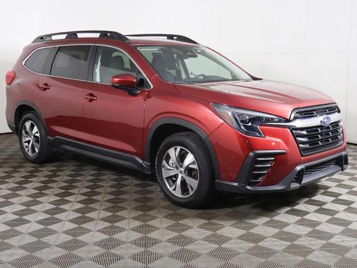 Crimson Red Pearl 2025 Subaru Ascent Premium 7-Passenger