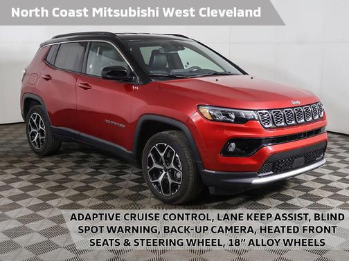Red Hot Pearlcoat 2025 Jeep Compass Limited