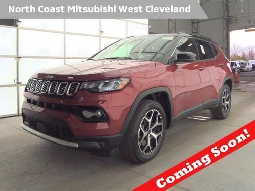 Red Hot Pearlcoat 2025 Jeep Compass Limited