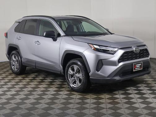 Silver Sky Metallic 2025 Toyota RAV4 Hybrid LE