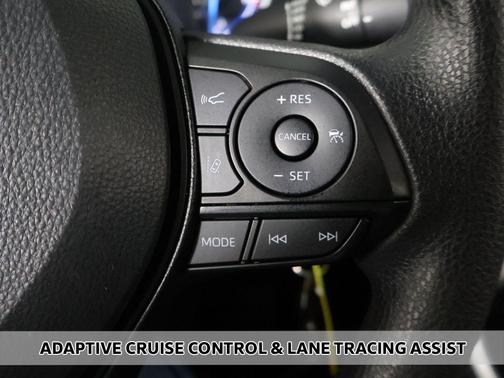 Silver Sky Metallic 2025 Toyota RAV4 Hybrid LE
