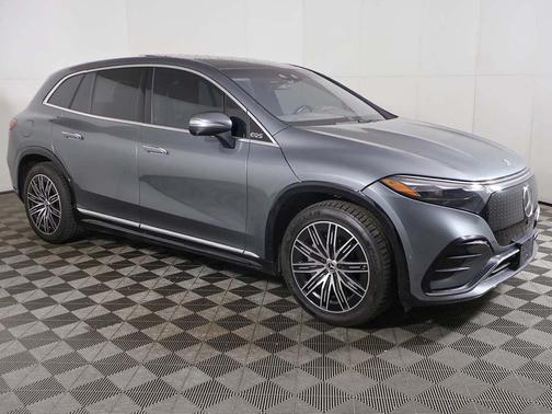 Gray 2023 Mercedes-Benz EQS 580 4MATIC