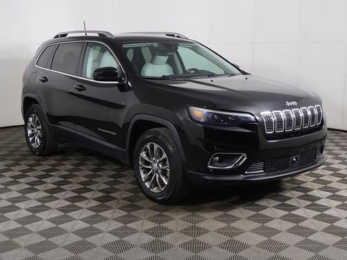 Diamond Black Crystal Pearlcoat 2021 Jeep Cherokee Latitude Lux