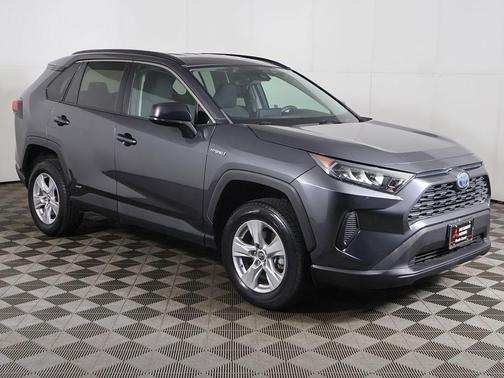 Magnetic Gray Metallic 2021 Toyota RAV4 Hybrid LE