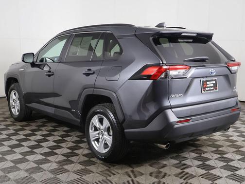 Magnetic Gray Metallic 2021 Toyota RAV4 Hybrid LE