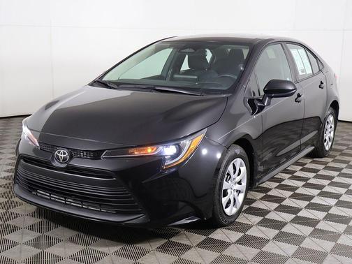 Midnight Black Metallic 2023 Toyota Corolla LE