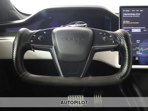 Solid Black 2021 Tesla Model S Plaid