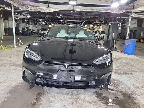 Solid Black 2021 Tesla Model S Plaid