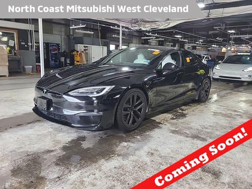 Solid Black 2021 Tesla Model S Plaid