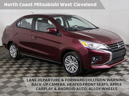 Wine Red Metallic 2024 Mitsubishi Mirage G4 SE