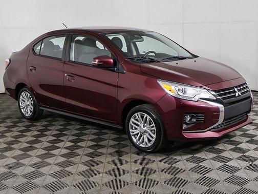 Wine Red Metallic 2024 Mitsubishi Mirage G4 SE