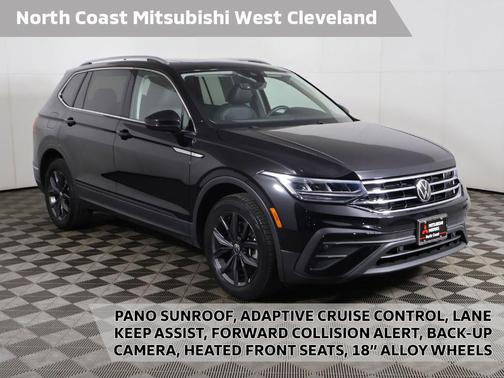 Deep Black 2022 Volkswagen Tiguan 2.0T SE 4MOTION