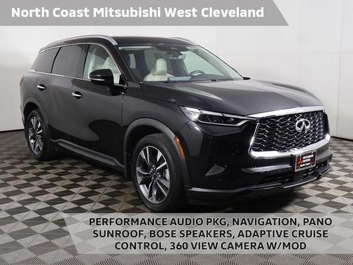 Mineral Black 2023 INFINITI QX60 Luxe