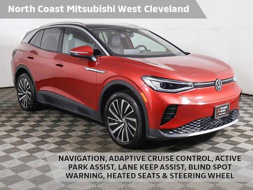 Aurora Red Metallic w/Black Roof 2023 Volkswagen ID.4 Pro S Plus