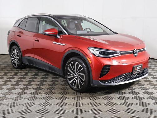 Aurora Red Metallic w/Black Roof 2023 Volkswagen ID.4 Pro S Plus