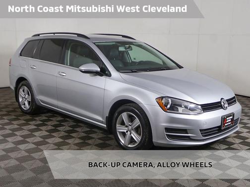 Reflex Silver Metallic 2015 Volkswagen Golf SportWagen TDI S 4-Door