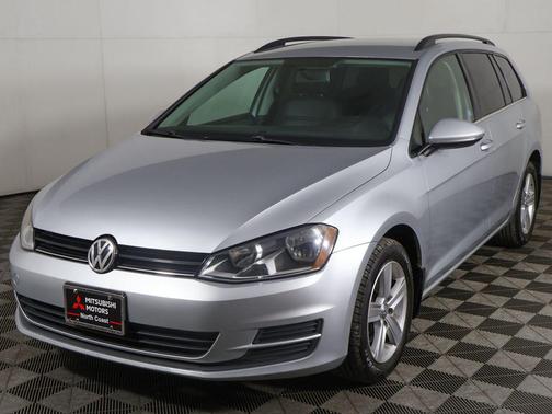Reflex Silver Metallic 2015 Volkswagen Golf SportWagen TDI S 4-Door