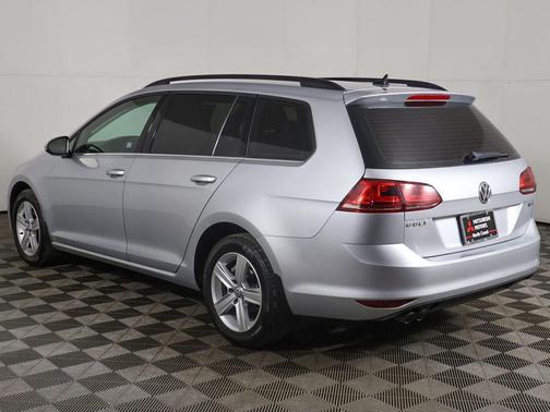 Reflex Silver Metallic 2015 Volkswagen Golf SportWagen TDI S 4-Door