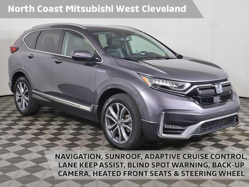 Gray 2021 Honda CR-V Hybrid Touring
