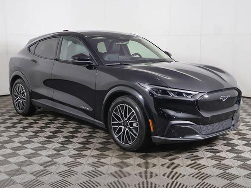 Shadow Black 2025 Ford Mustang Mach-E Premium