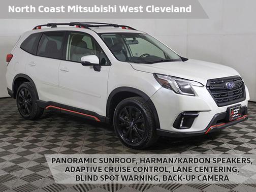 Crystal White Pearl 2023 Subaru Forester Sport