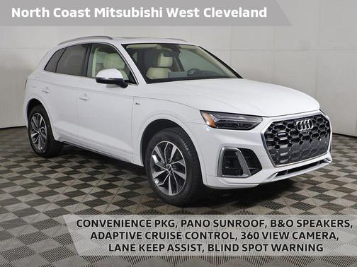 Ibis White 2023 Audi Q5 45 S line Premium Plus