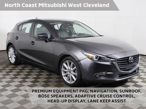 Machine Gray Metallic 2017 Mazda Mazda3 Grand Touring
