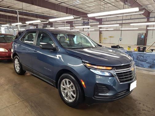 Lakeshore Blue Metallic 2024 Chevrolet Equinox LS