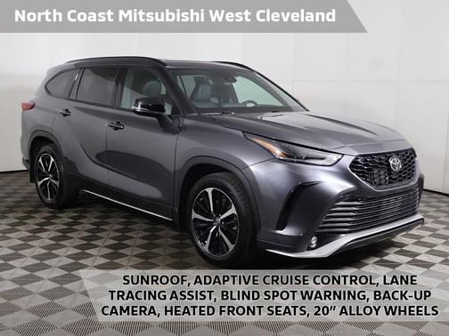 Magnetic Gray Metallic 2021 Toyota Highlander XSE